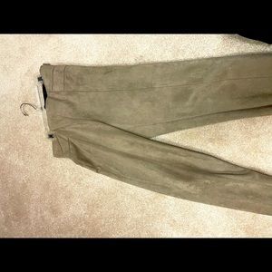 Suede Zara new camel pants